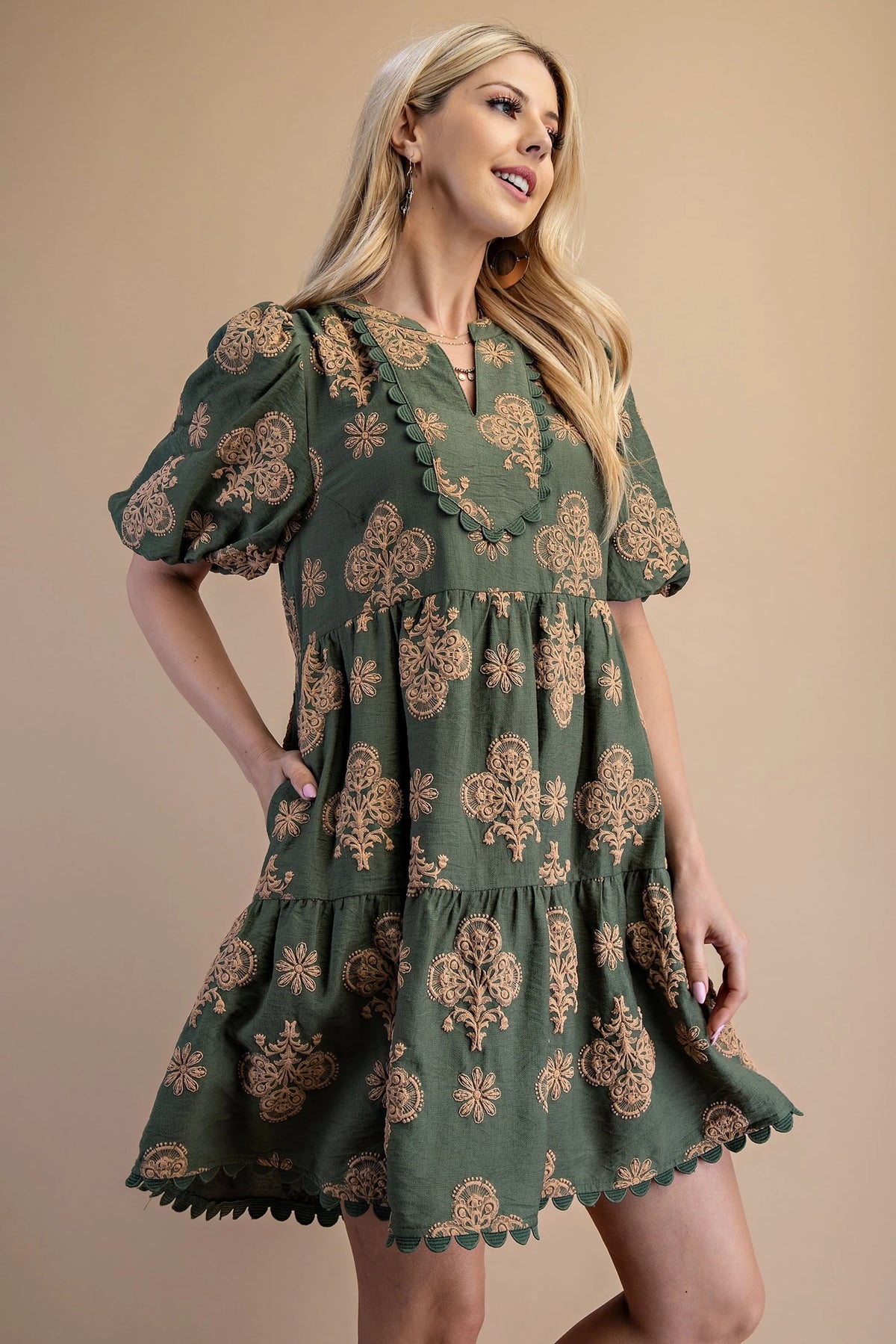 Oak and Olive Dress