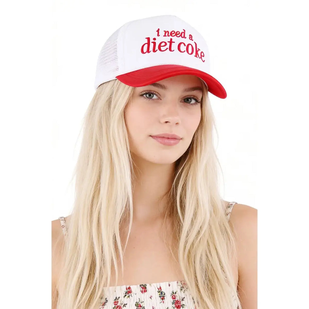 Diet Coke Mesh Trucker
