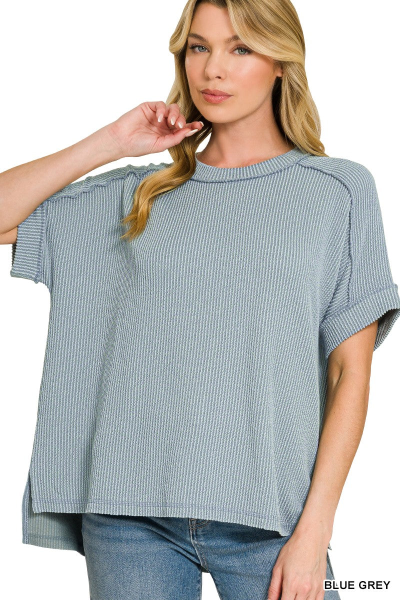 Rainy Day Ribbed Tee