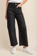Black Front Pocket Pant