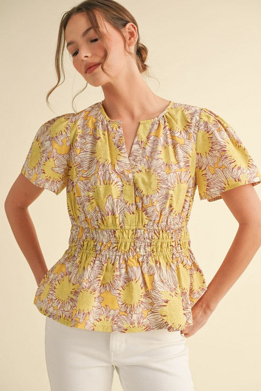 Honey Peplum