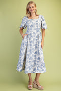 Cool, Palm, and Collected Dress