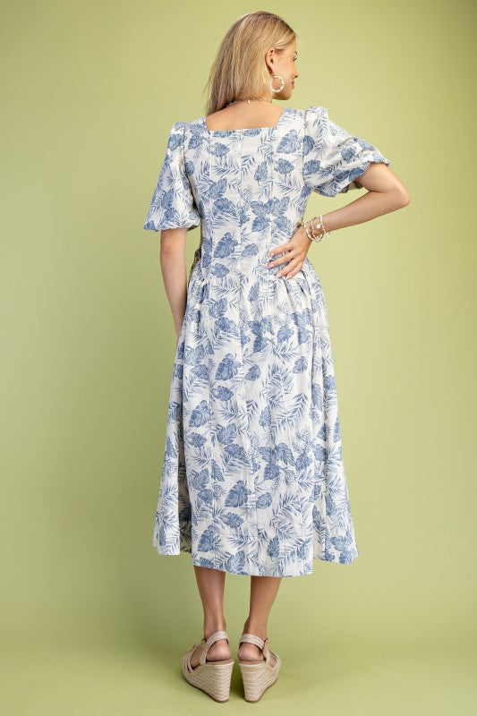 Cool, Palm, and Collected Dress