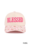 Blessed Ball Cap Pink/Floral