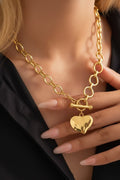 Heart Toggle Gold