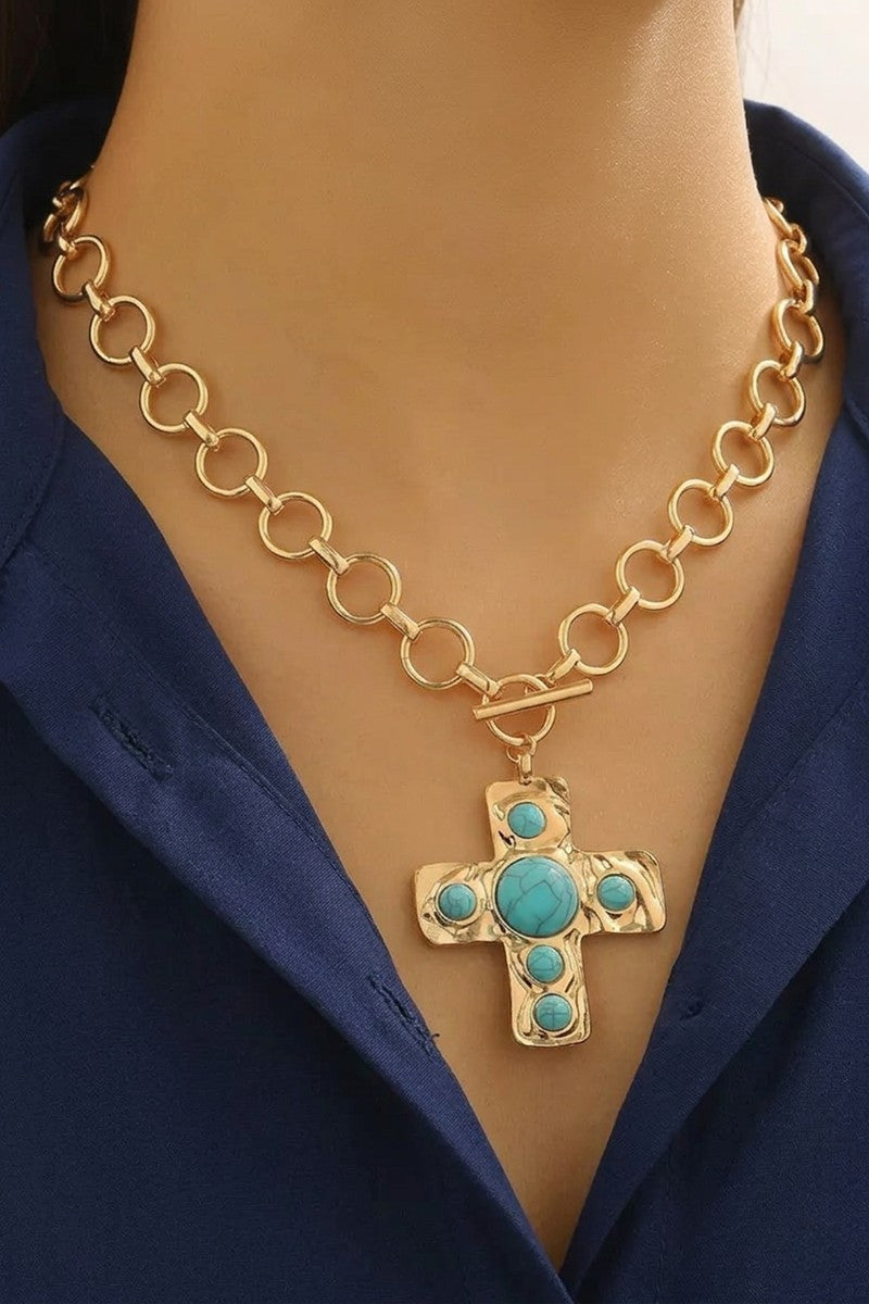 Stone Toggle Cross