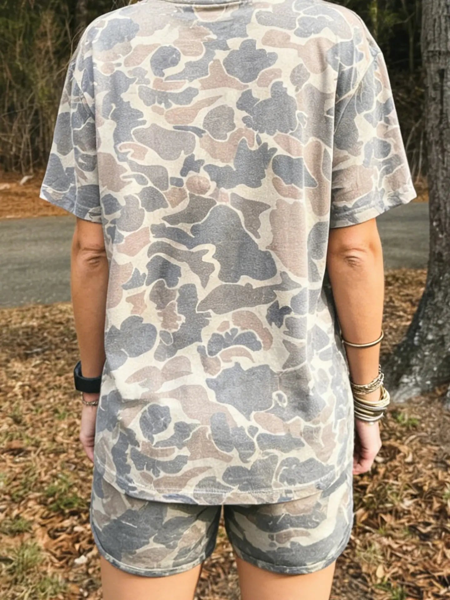 Camo 2 Piece Short Set