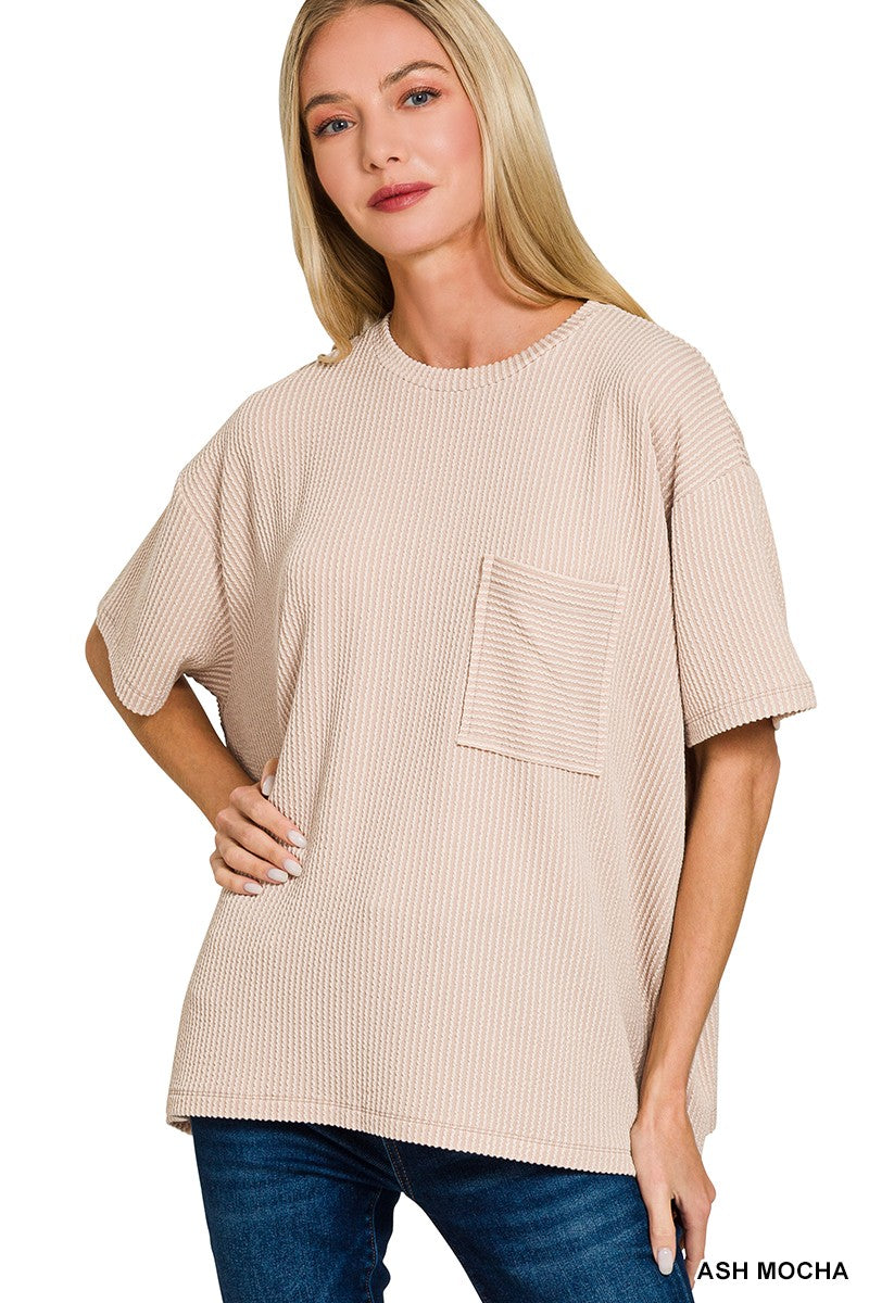 Weekend Tee-Ash Mocha